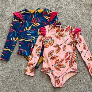 Pepita & Me Long Sleeve Colorful Swimsuit Bundle